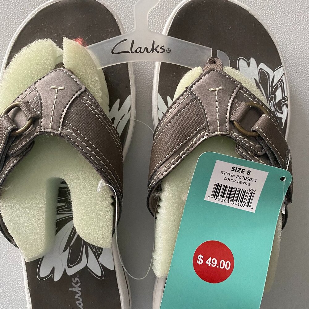 CLARKS FLIP FLOPS